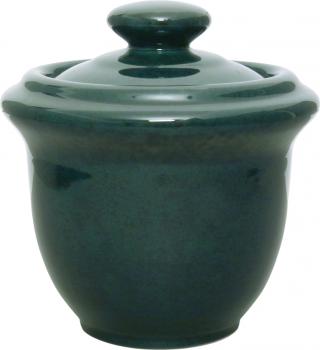 Mehltopf grün Sprenkel