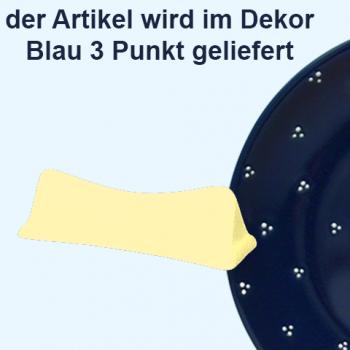 Messerbänkchen blau 3 Punkt