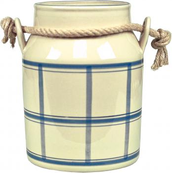 Milk can 23 cm blue 1 point - Kopie