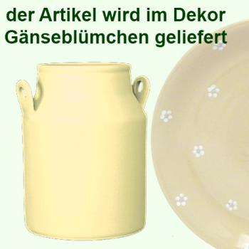 Milchkanne 18 cm Gänseblümchen