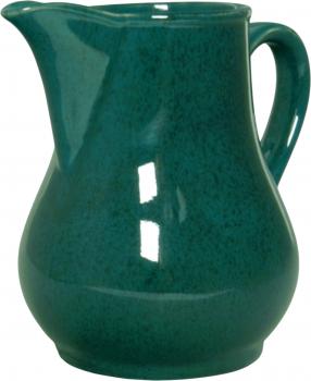 Milchtopf 0,75 grün Sprenkel