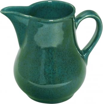Milchtopf 0,75 grün Sprenkel