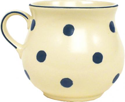 Mollytasse mit Sieb und Deckel Elli blau