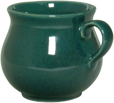 Mollytasse grün Sprenkel