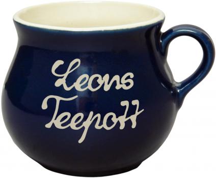 Mollytasse groß 0,4 mit Schrift (2 Zeilen)