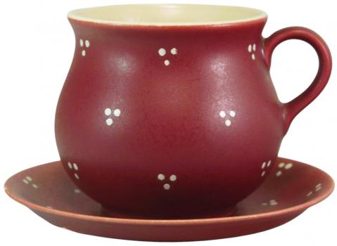 Mollytasse mit Schrift (2 Zeilen) Fliegenpilz