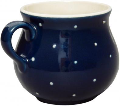 Molly Cup big 0,4 mit Schrift (2 Zeilen) blue 1 point