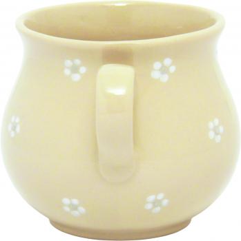 Molly Cup mit Schrift (2 Zeilen) Gänseblümchen