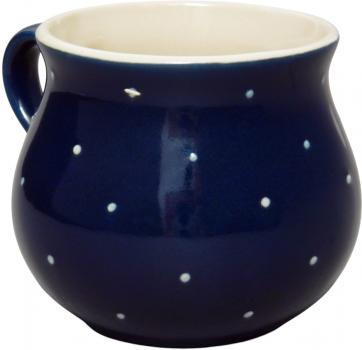 Molly Cup big 0,4 mit Schrift (2 Zeilen) blue 1 point