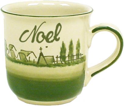 Namensbecher mit Schrift (1 Zeile) Landart