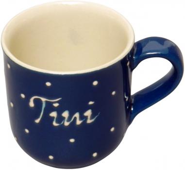 Namensbecher mit Schrift (1 Zeile)