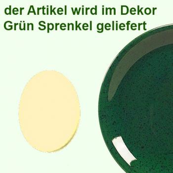 Osterei grün Sprenkel