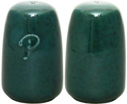 Pfefferstreuer grün Sprenkel