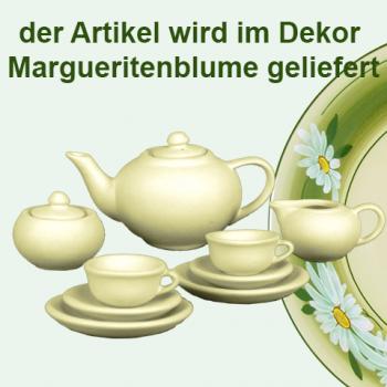 Puppenservice Dekor Margueritenblume