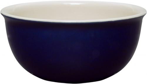 Salatschüssel 17 glänzend blau