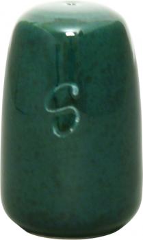 Salzstreuer grün Sprenkel