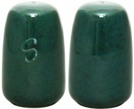 Salzstreuer grün Sprenkel