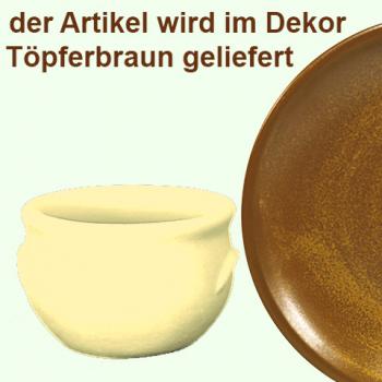 Schmalztopf 50 ml braun