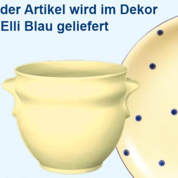 Schmalztopf Elli blau