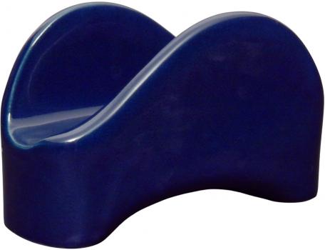 Serviettenhalter glänzend blau