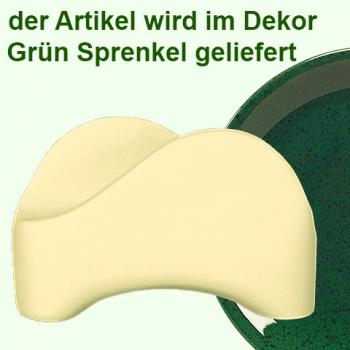 Serviettenhalter grün Sprenkel