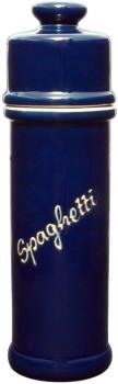 Spaghettitopf glänzend blau