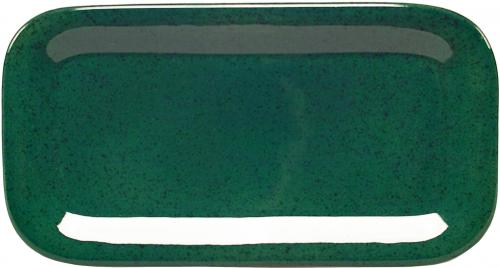 Stollenplatte 33 grün Sprenkel