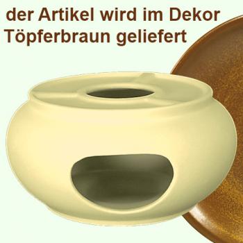 Stövchen groß braun