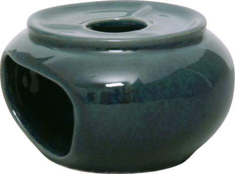 Stövchen klein grün Sprenkel