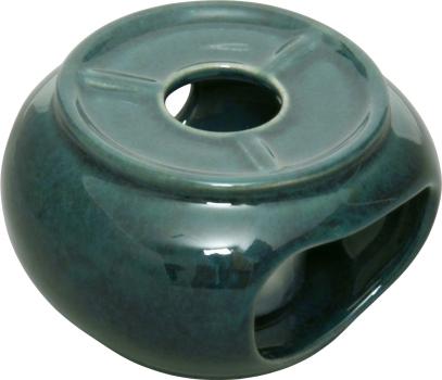 Stövchen klein grün Sprenkel