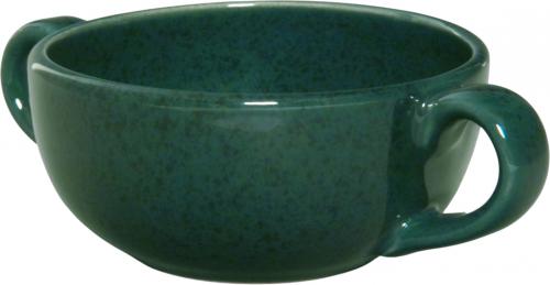 Suppentasse obere grün Sprenkel