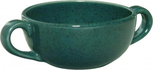 Suppentasse obere grün Sprenkel