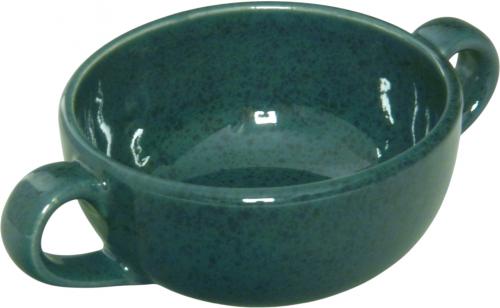 Suppentasse obere grün Sprenkel