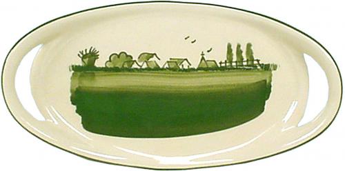 Tablett 25 oval
