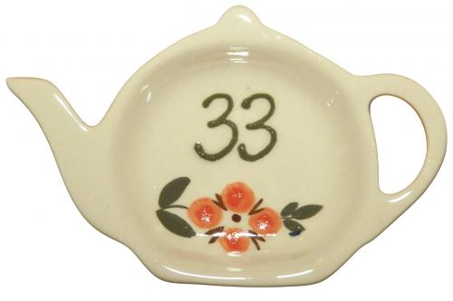 Teebeutelablage Wilde Rose