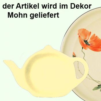 Teebeutelablage Mohn