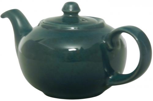 Teekanne 0,4 l grün Sprenkel