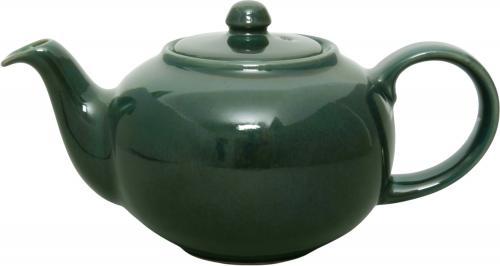 Teekanne 0,6 l grün Sprenkel