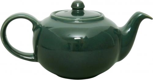 Teekanne 0,6 l grün Sprenkel