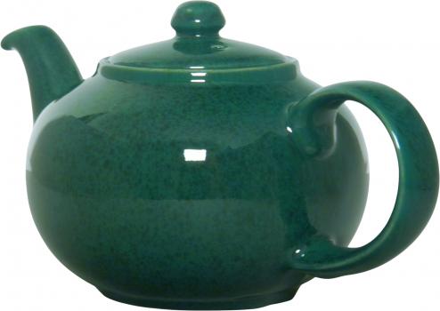 Teekanne 0,9 l grün Sprenkel