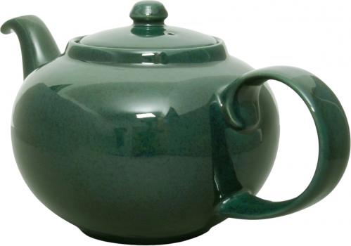 Teekanne 2,0 l grün Sprenkel