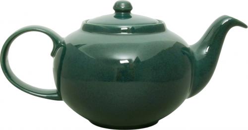 Teekanne 1,5 l grün Sprenkel