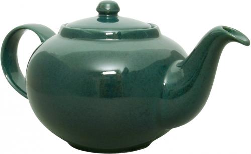 Teekanne 1,8 l grün Sprenkel