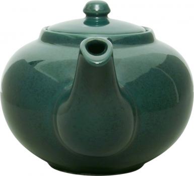 Teekanne 1,8 l grün Sprenkel