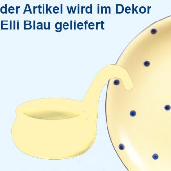 Teelicht mit Henkel Elli blau