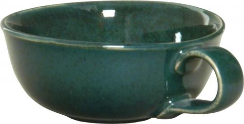 Teeschale grün Sprenkel