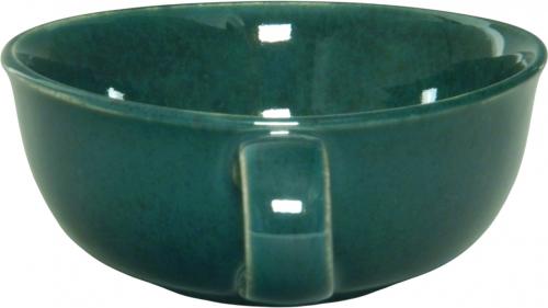 Teeschale grün Sprenkel