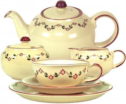 Teeservice 15-teilig