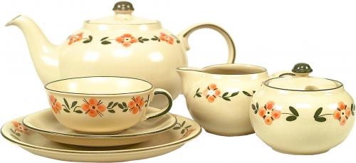 Teeservice 15-teilig Wilde Rose