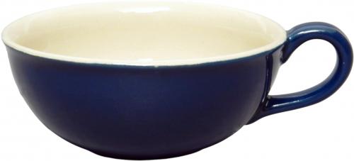 Teetasse Roxi groß glänzend blau